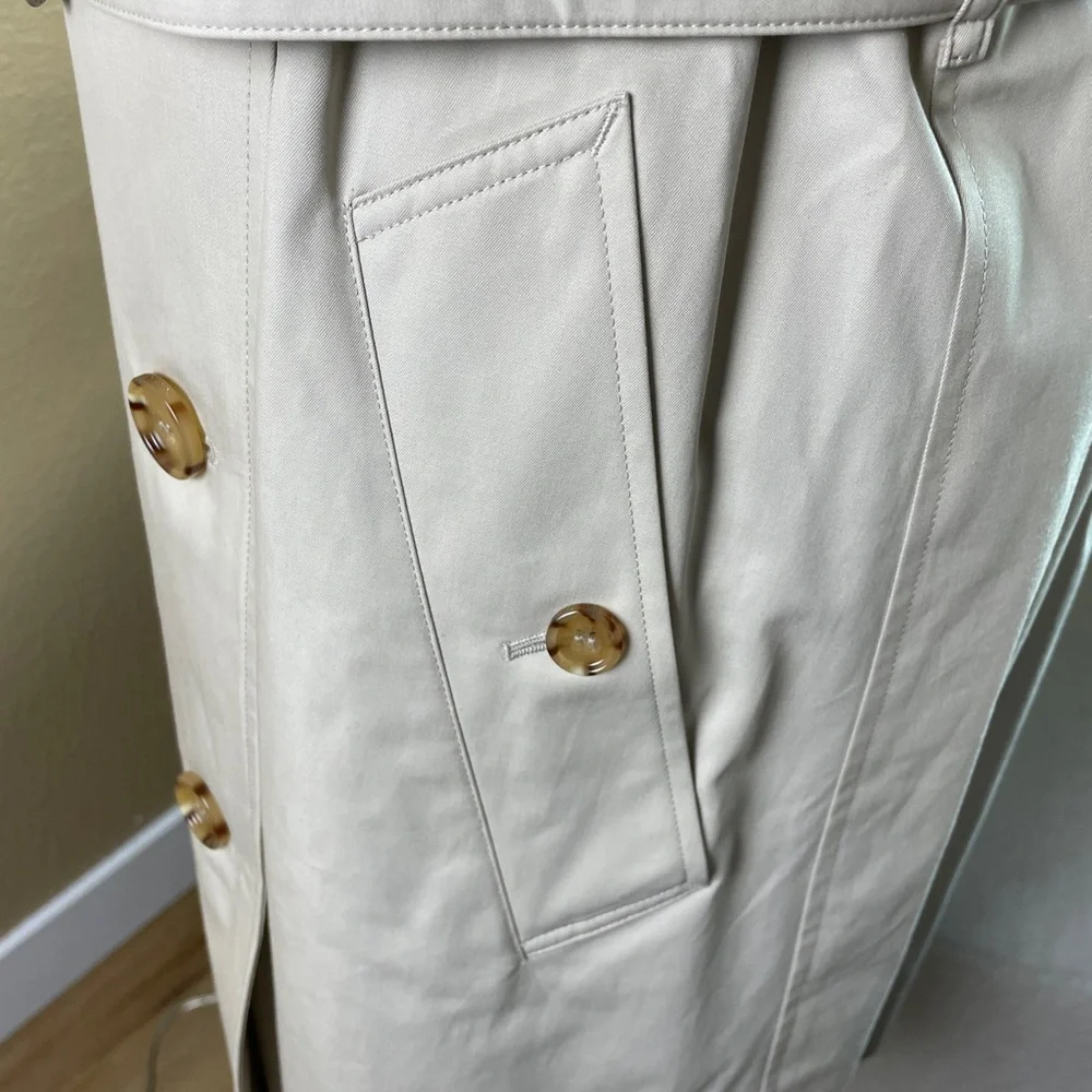 Burberry Classic Beige Trench Coat US4 - Picture 8 of 10